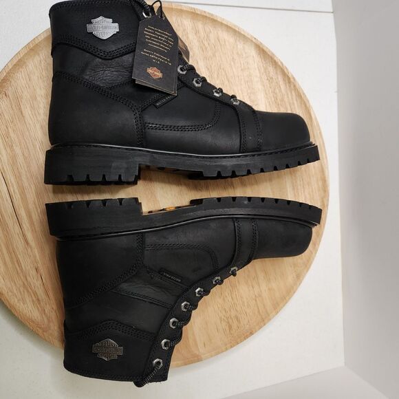 Harley-Davidson Lagarto CT Work Boots – Men’s 9.5 | Black | Composite Toe - Picture 7 of 13
